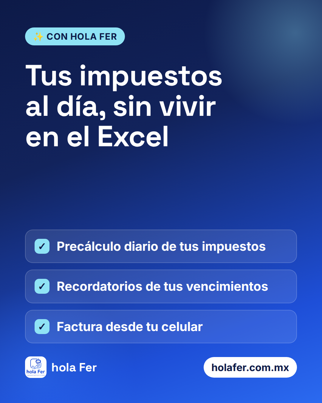 Tus impuestos al día, sin vivir en el Excel